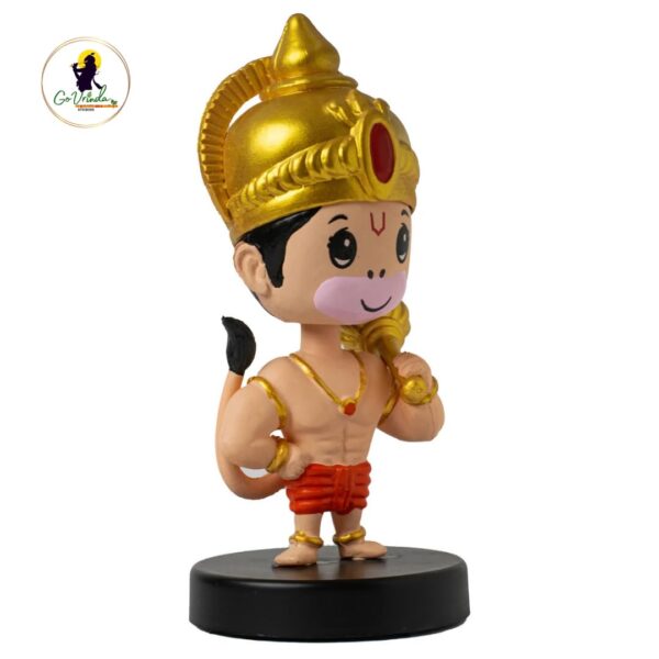 Buy Bobble Head Hanuman by Go Vrinda Studio | 100% Recyclable | Bajrangbali | Pavan Putr | Idol | Toy | Car Dashboard | Office Table (BHH 5" inch) Online at Low Prices in India - Amazon.inWatch the videoWatch the videoWatch the video - Image 11