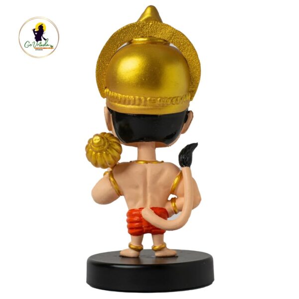 Buy Bobble Head Hanuman by Go Vrinda Studio | 100% Recyclable | Bajrangbali | Pavan Putr | Idol | Toy | Car Dashboard | Office Table (BHH 5" inch) Online at Low Prices in India - Amazon.inWatch the videoWatch the videoWatch the video - Image 13