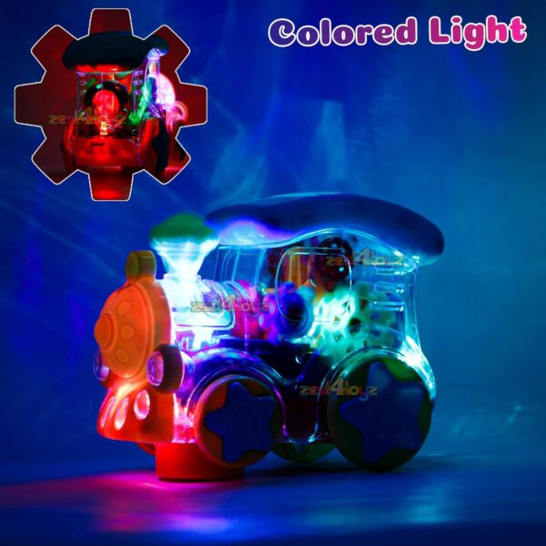 Buy Zest 4 Toyz Musical Car Toys for Kids 360 Degrees Rotating Transparent Concept Car with Flashing 3D Light & Sound Toys for Kids 1-4 Years-Multicolour Online at Low Prices in India - Amazon.in - Image 14