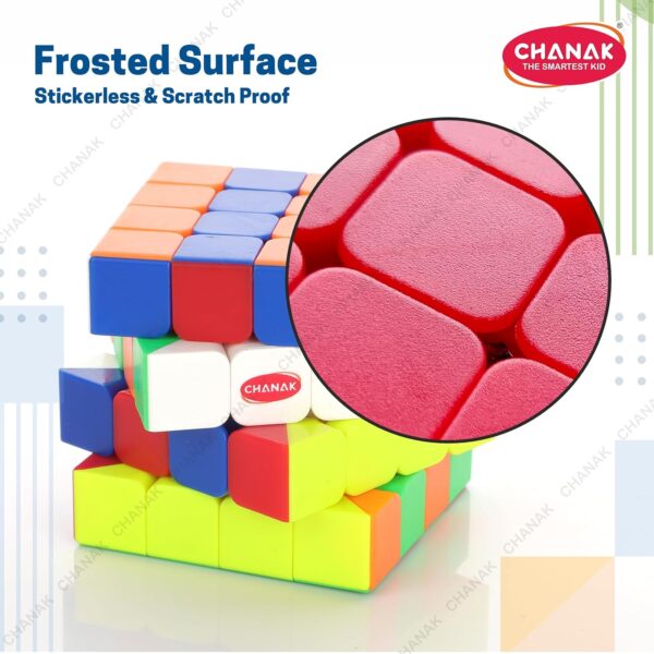 Chanak 4x4 Cube, High Speed Stickerless Cube Puzzle for Kids, Brainstorming Cube for Kids Above 6 Years, BIS Approved.  Amazon.in Toys & Games - Image 10