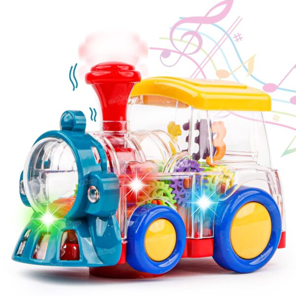 Buy Zest 4 Toyz Musical Car Toys for Kids 360 Degrees Rotating Transparent Concept Car with Flashing 3D Light & Sound Toys for Kids 1-4 Years-Multicolour Online at Low Prices in India - Amazon.in - Image 18